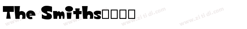 The Smiths字体转换